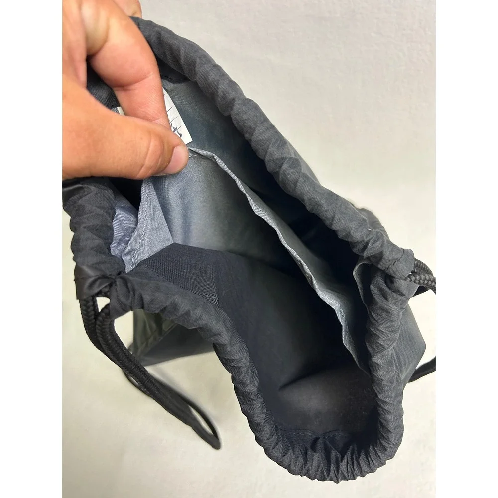 Sporty Nike Unisex OS Black Brasilia Drawstring Gym Sackpack Bag BA5338-010